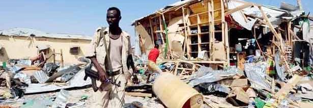 சோமாலியா மார்க்கெட்டில் நடந்த கார்குண்டு