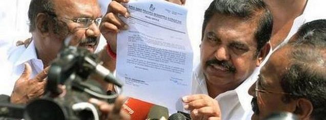 முதல்வராக எடப்பாடி பழனிசாமி