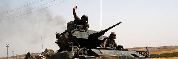 சிரியாவில் துருக்கி படையினர் நுழைவு