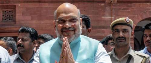 பிரதமர் மோடி 104 செயற்கை கோள்களை - அமித் ஷா