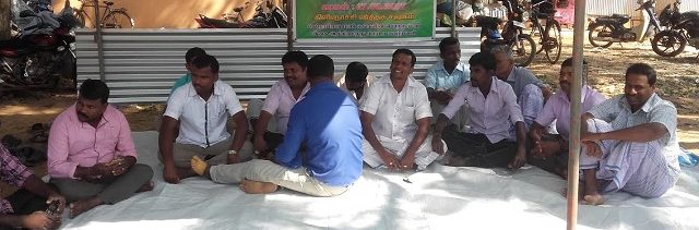 கிளிநொச்சியில் கவனயீர்ப்பு போராட்டம்