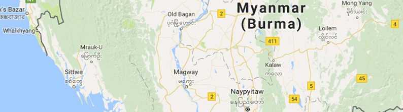 மியான்மர் நாட்டில் பாதுகாப்பு படையினருக்கும் போராளிக்குழுவு