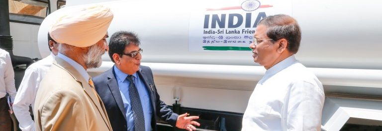 வறட்சியினால் பாதிக்கப்பட்ட மக்களுக்காக இந்திய அரசாங்கம்