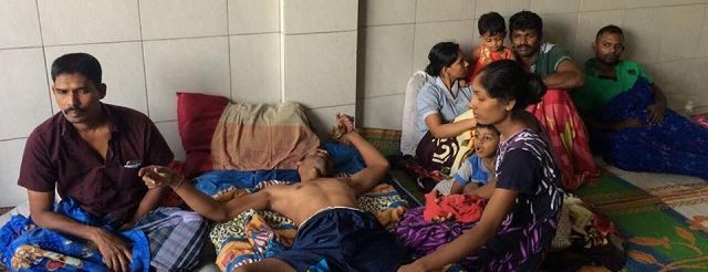 ஈழ அகதிகள் ஐவர் வைத்தியசாலையில்